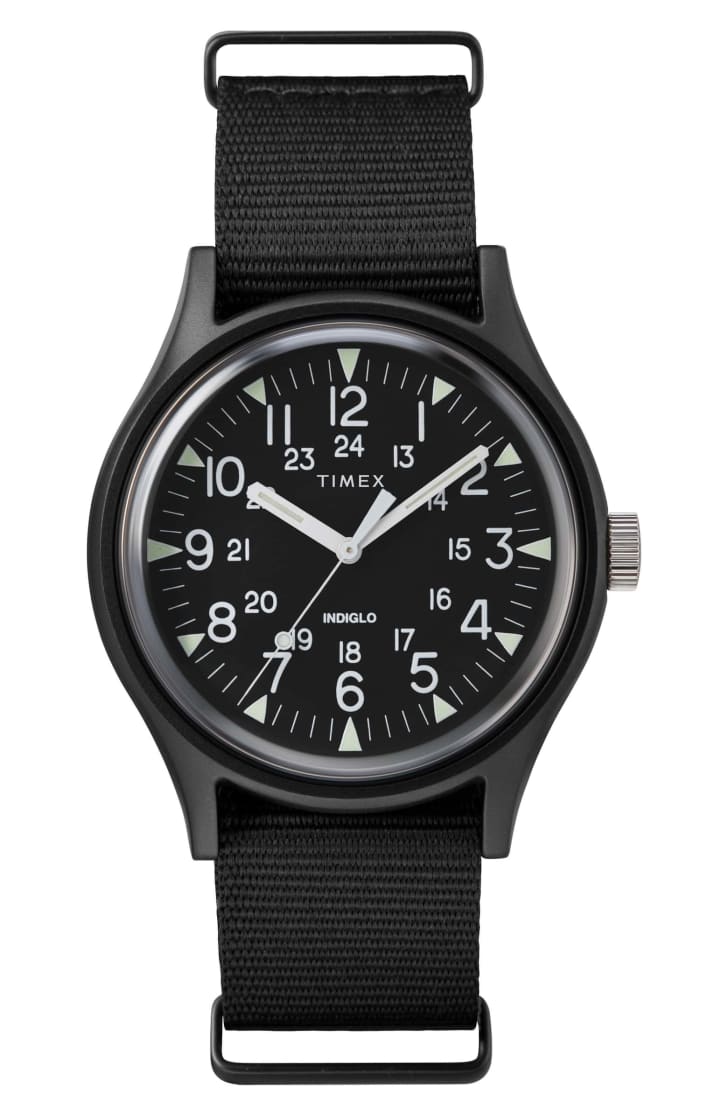 TIMEX NYLON STRAP WATCH TIMEX NYLON STRAP WATCH