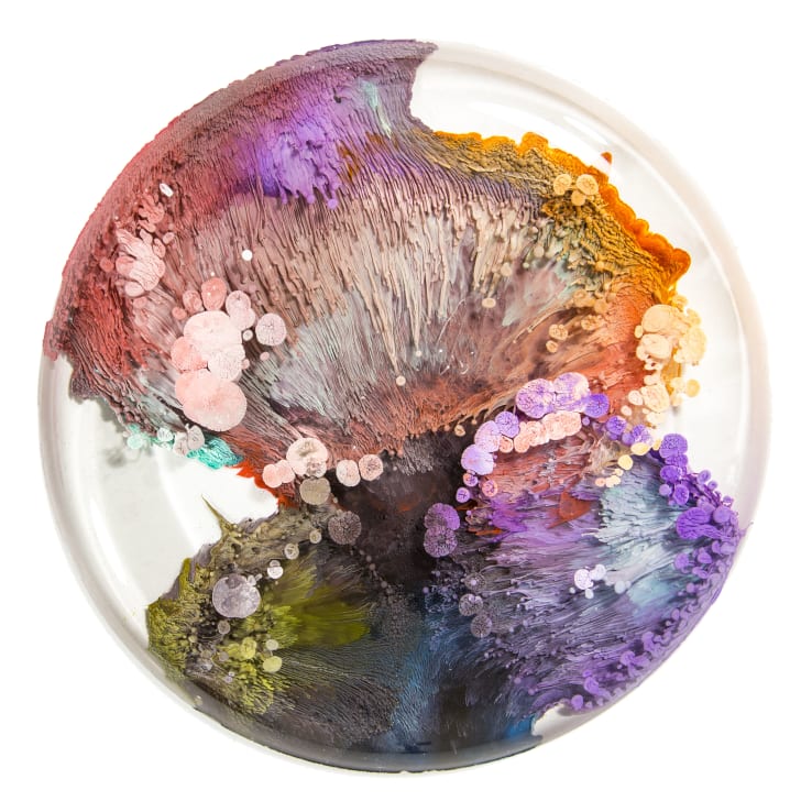 These Psychedelic Art Pieces Were Grown in Petri Dishes Mental Floss
