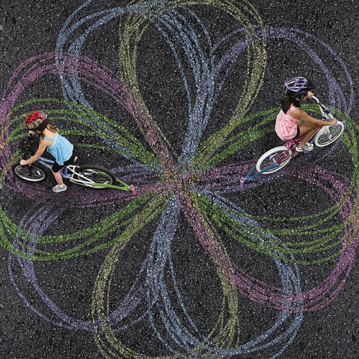 Bike Chalk Trail Kit