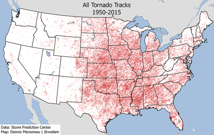 Cause Of Tornadoes In The United States