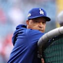 Phillies' Rob Thomson manhandled by Dave Roberts as Dodgers take NLDS stranglehold