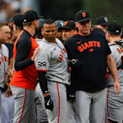 Padres ex-manager tangled in chaos when rival punching bag punches back — literally