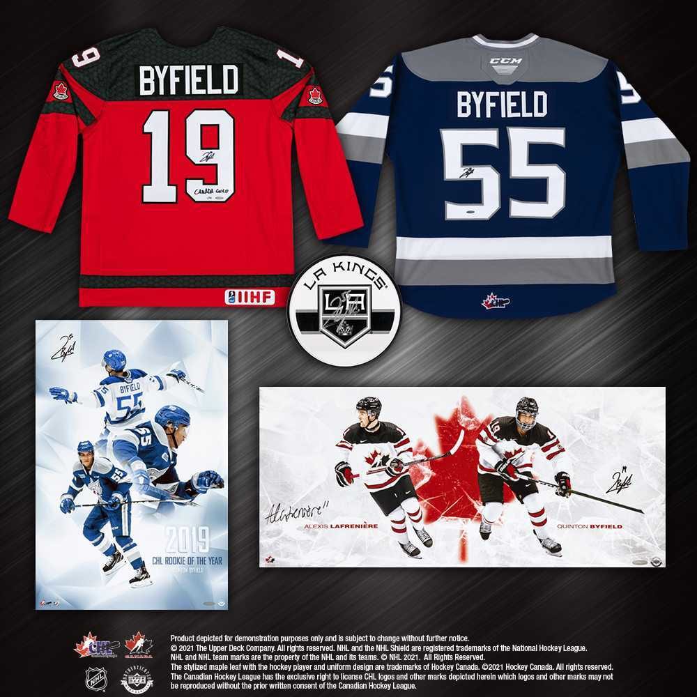Off The Post: Quinton Byfield Hockey Cards, Los Angeles Kings