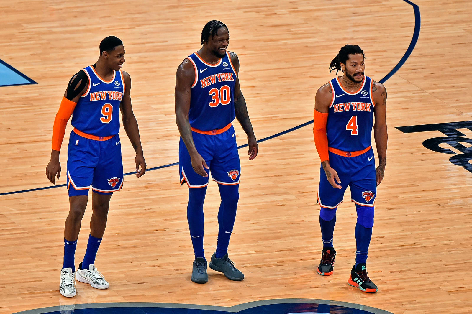 New York Knicks -Kemba Walker, Julius Randle, RJ Barrett