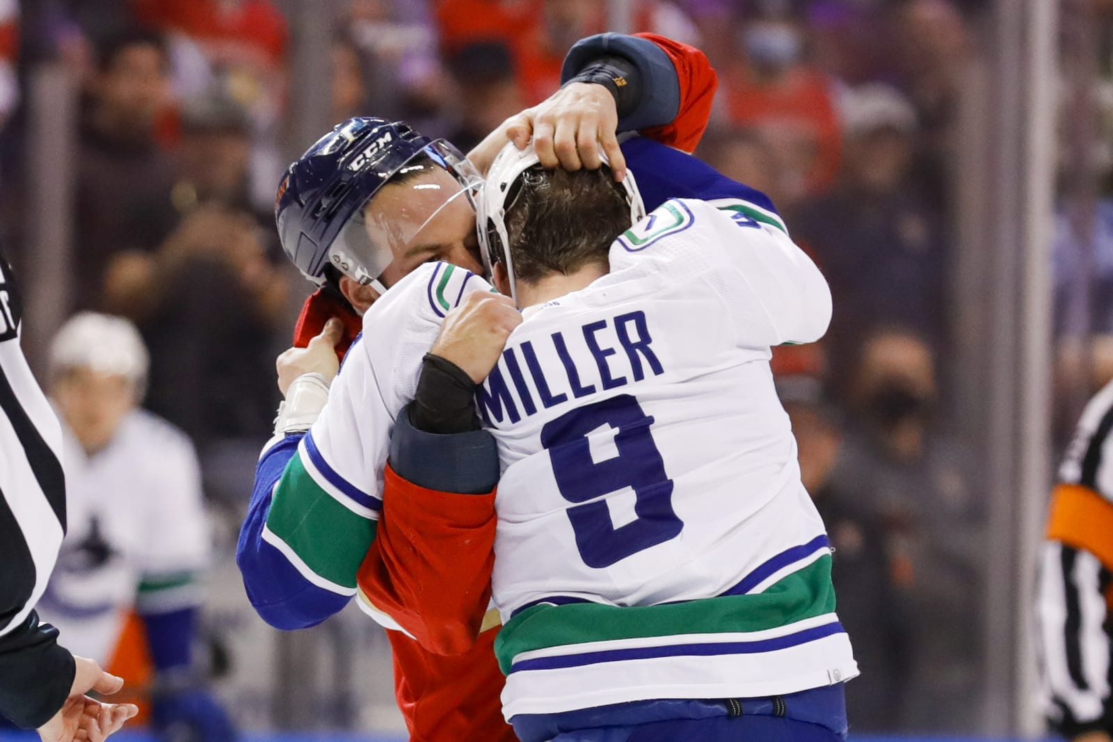 Canucks score 2 goals late, top Panthers 5-3 to snap a 2-game losing streak  - The San Diego Union-Tribune