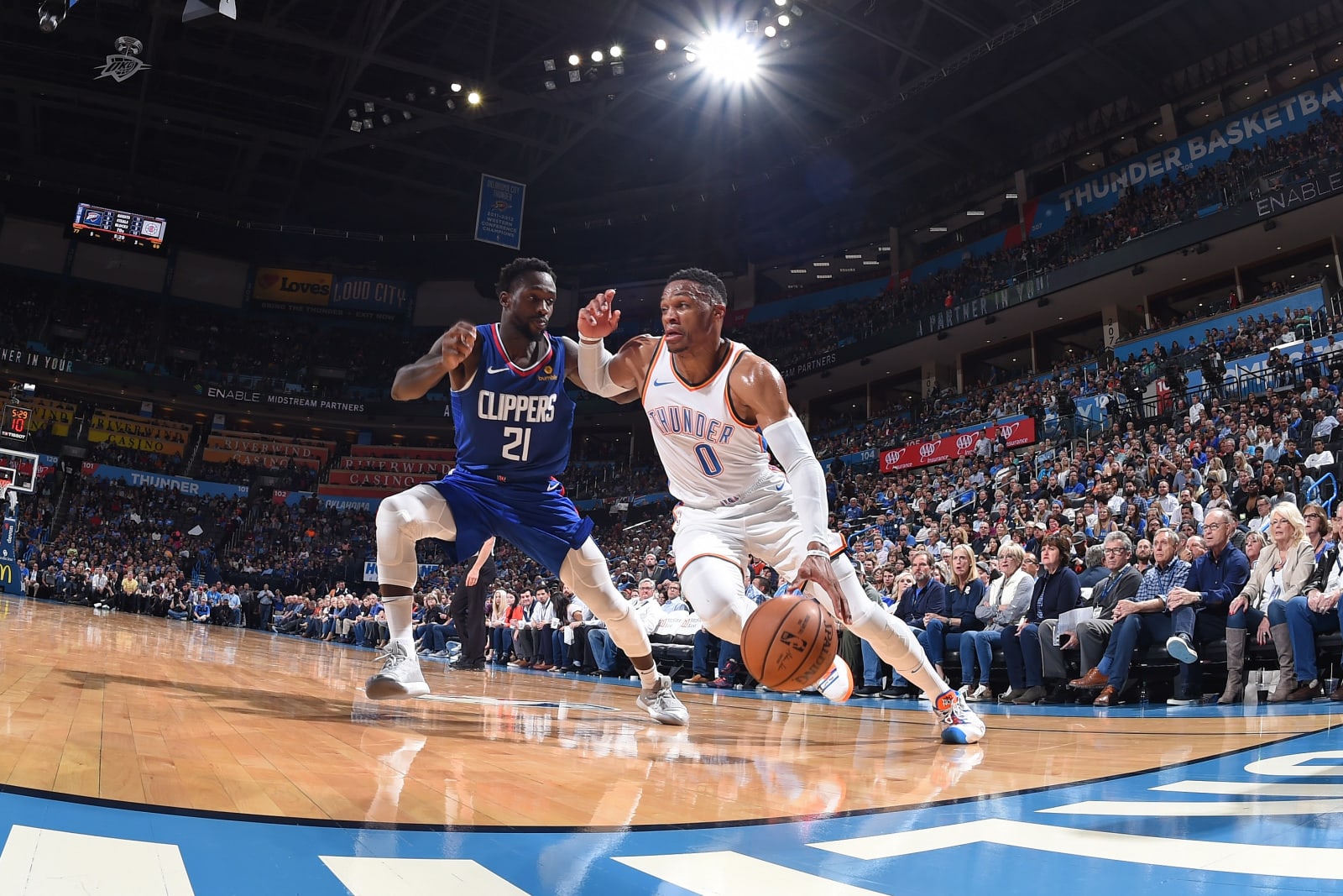 Russell Westbrook Becomes 2nd-EVER To Post 20p/20a/20r In A Game!