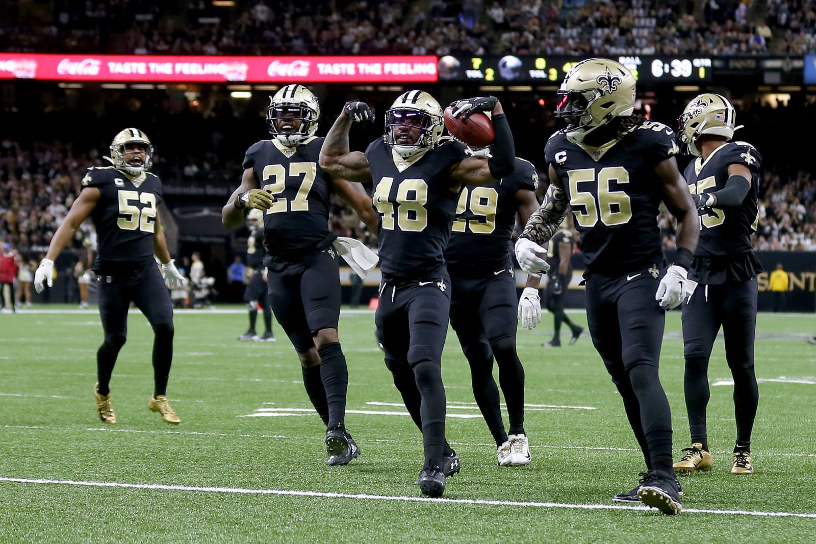 New Orleans Saints Win/loss playoff implications of game against 49ers