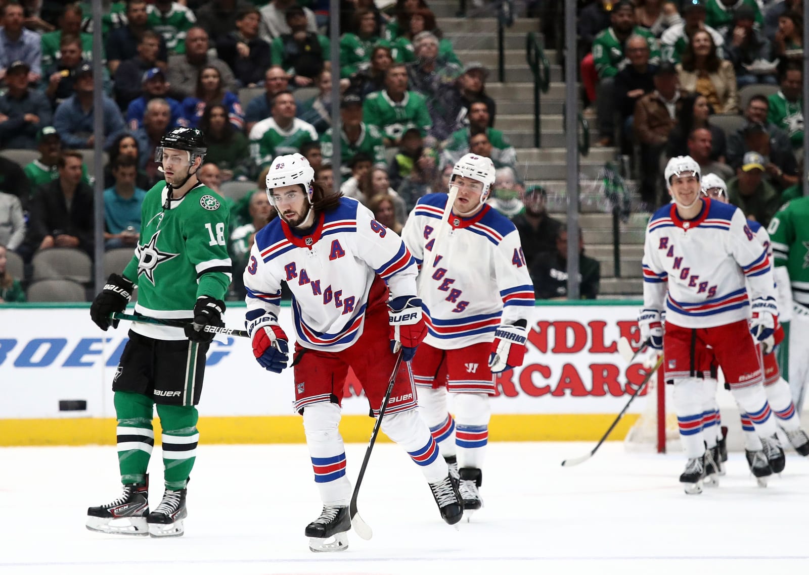 New York Rangers The playoff race tightens with a big road win in Dallas