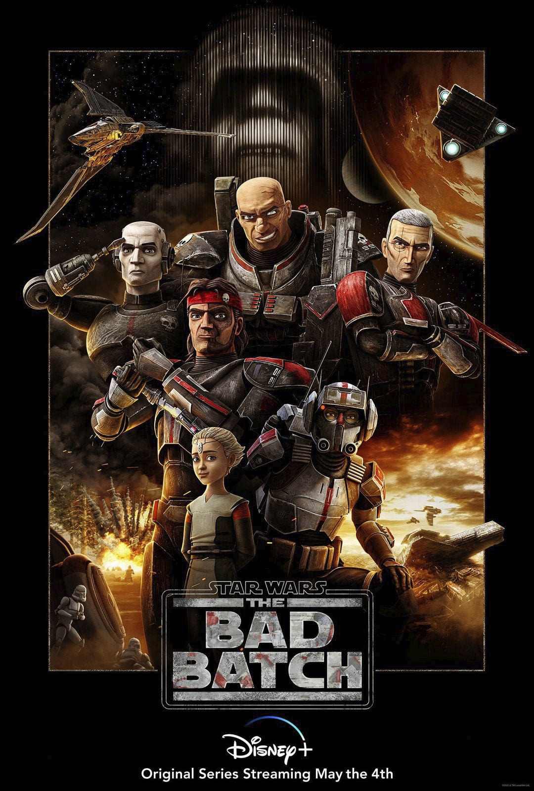 Emperor Palpatine Lurks On New Star Wars The Bad Batch Poster