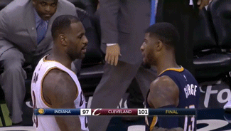 LeBron James to Paul George: 'Glad to 
