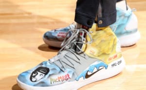 Corner: Featuring Towns' shoe game 