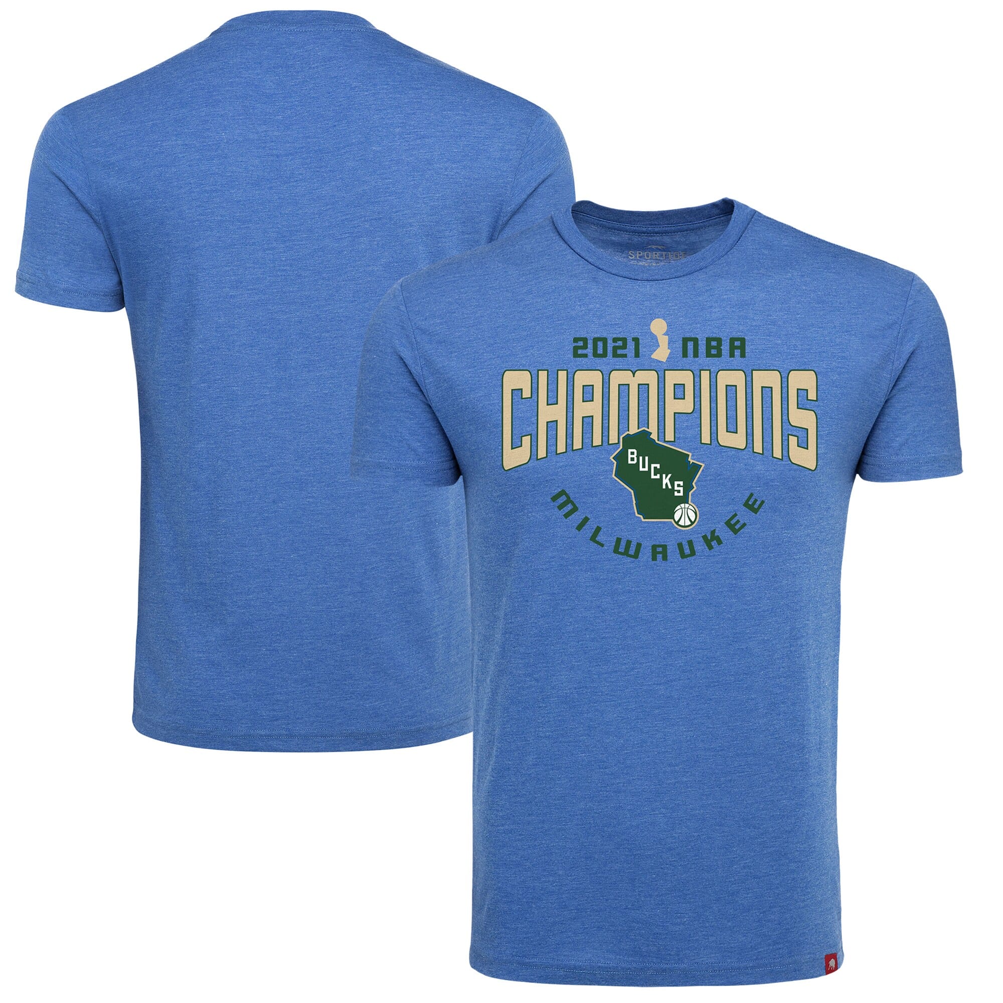Milwaukee Bucks, Buck YEAH T-shirt, NBA Champs