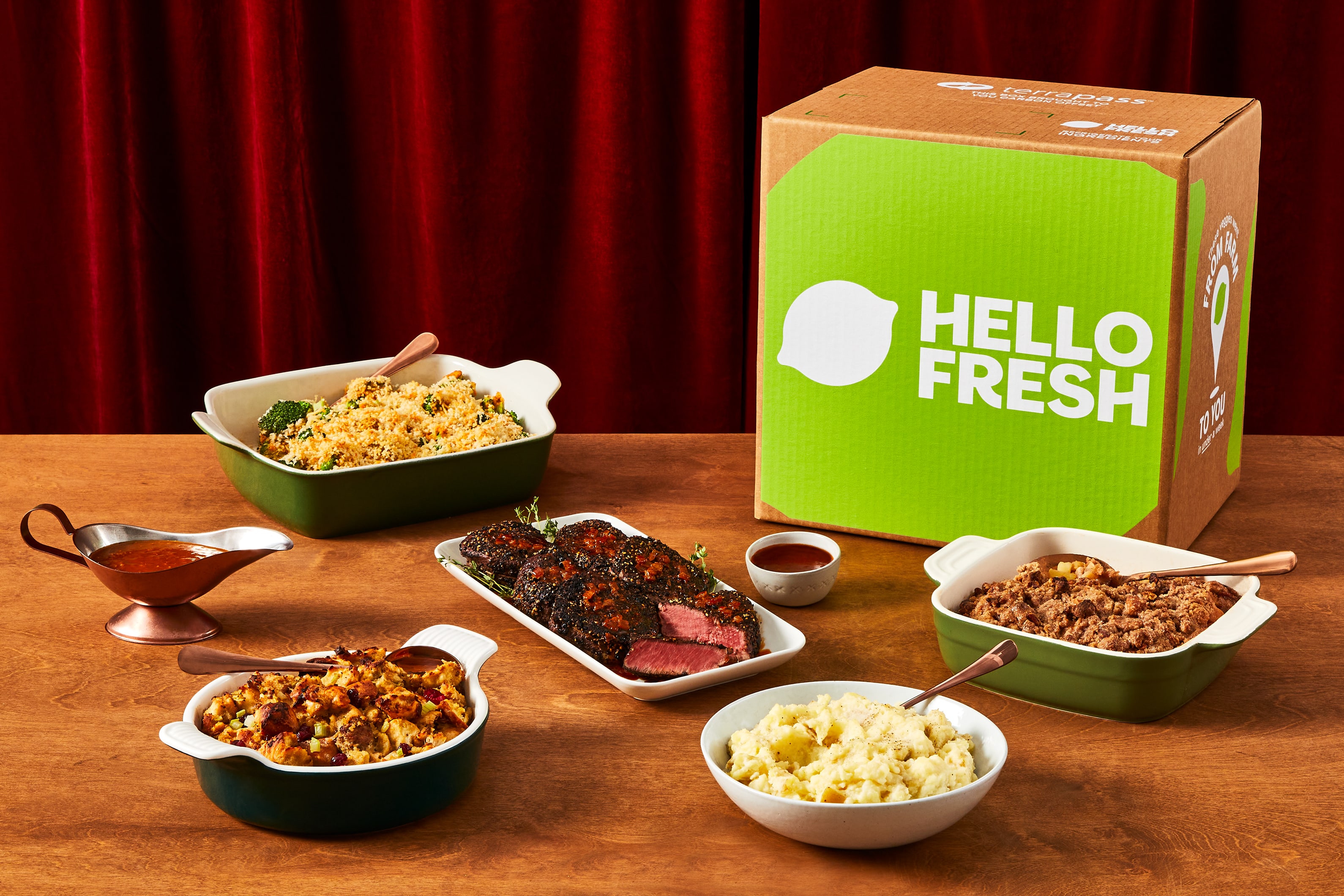 HelloFresh Thanksgiving meal kit and Pass Master are now available