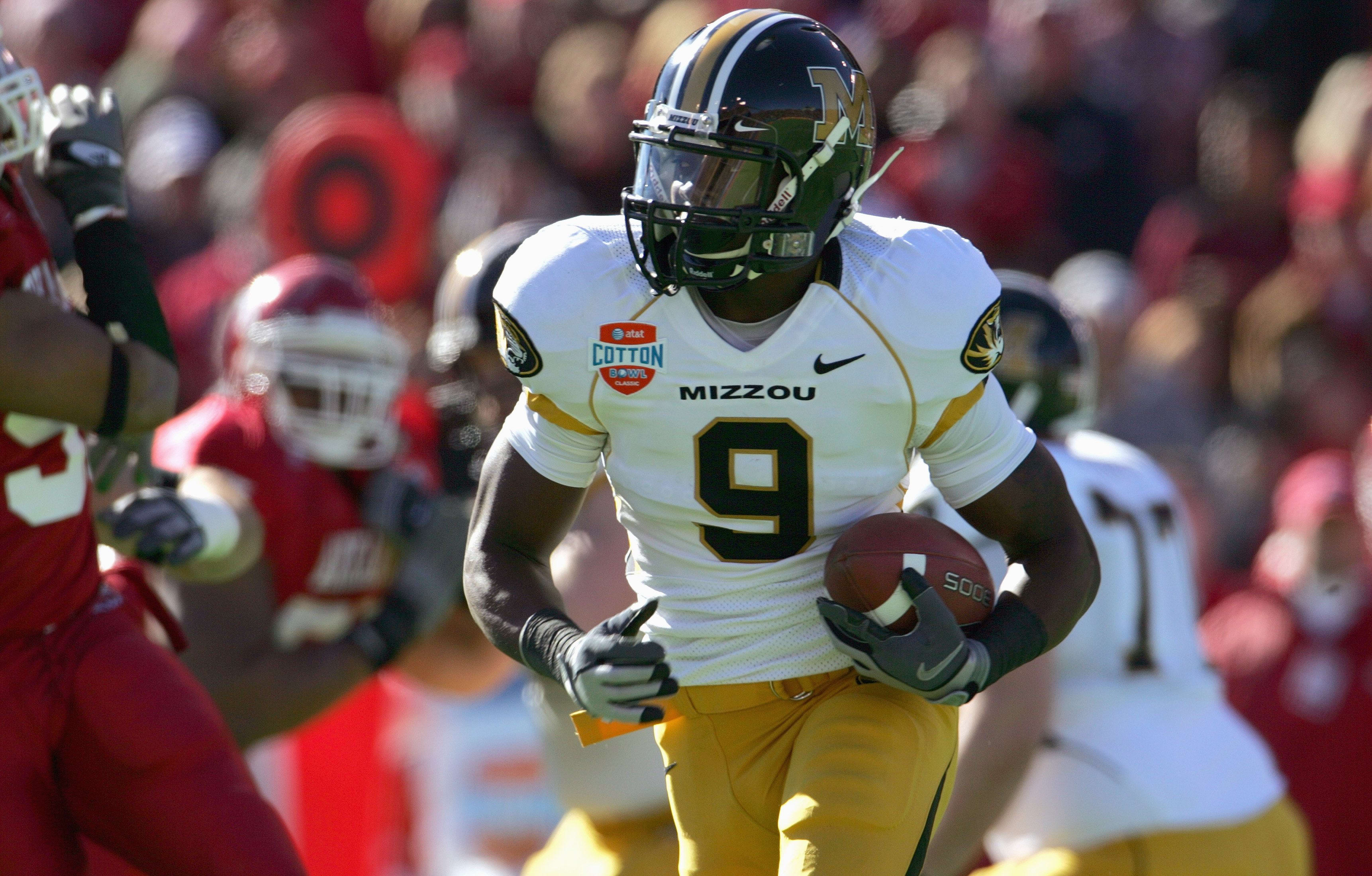 Mizzou football number one wide receiver Jeremy Maclin