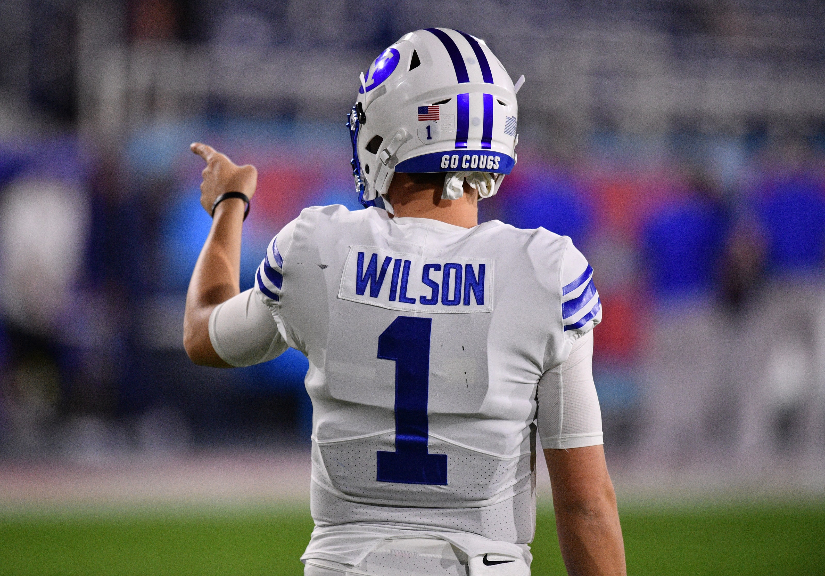 Detroit Lions Taking a look at quarterback draft prospect Zach Wilson