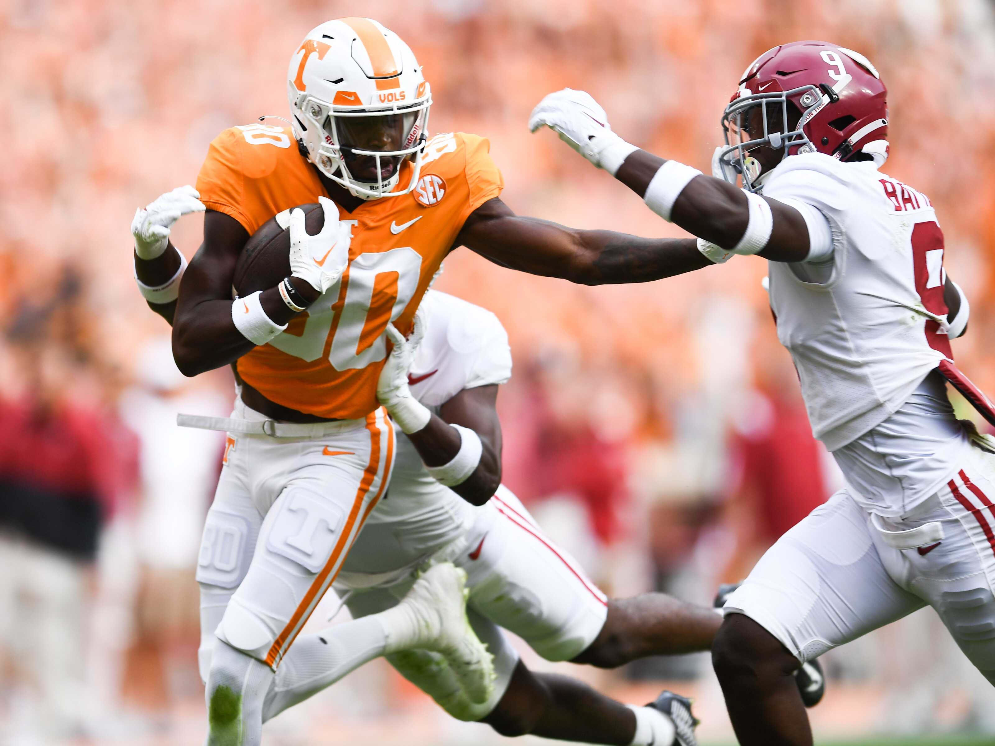 Tennessee football Top five Vols performers in 5249 win vs. Alabama