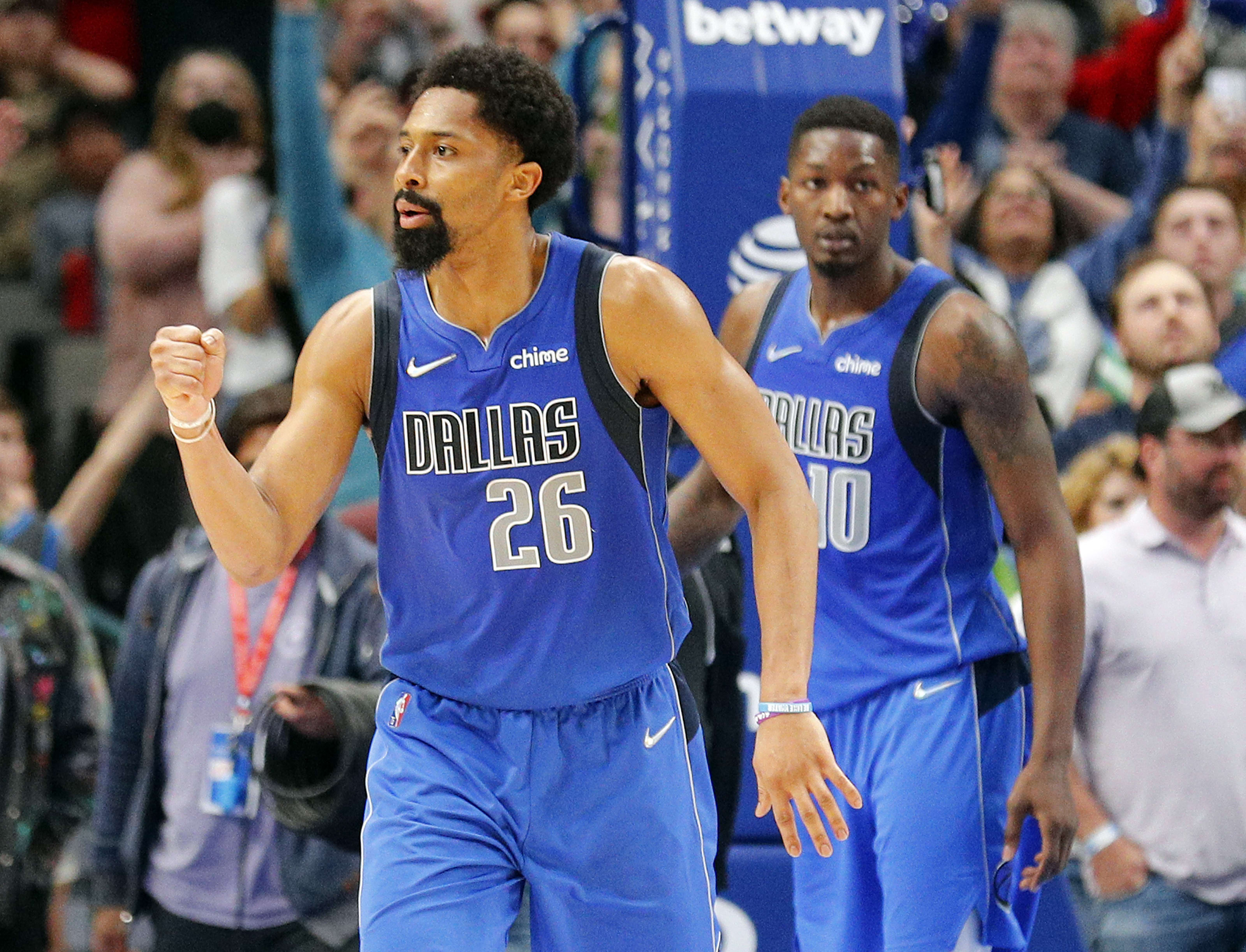Time to shine: Spencer Dinwiddie will get his moment with the Mavs