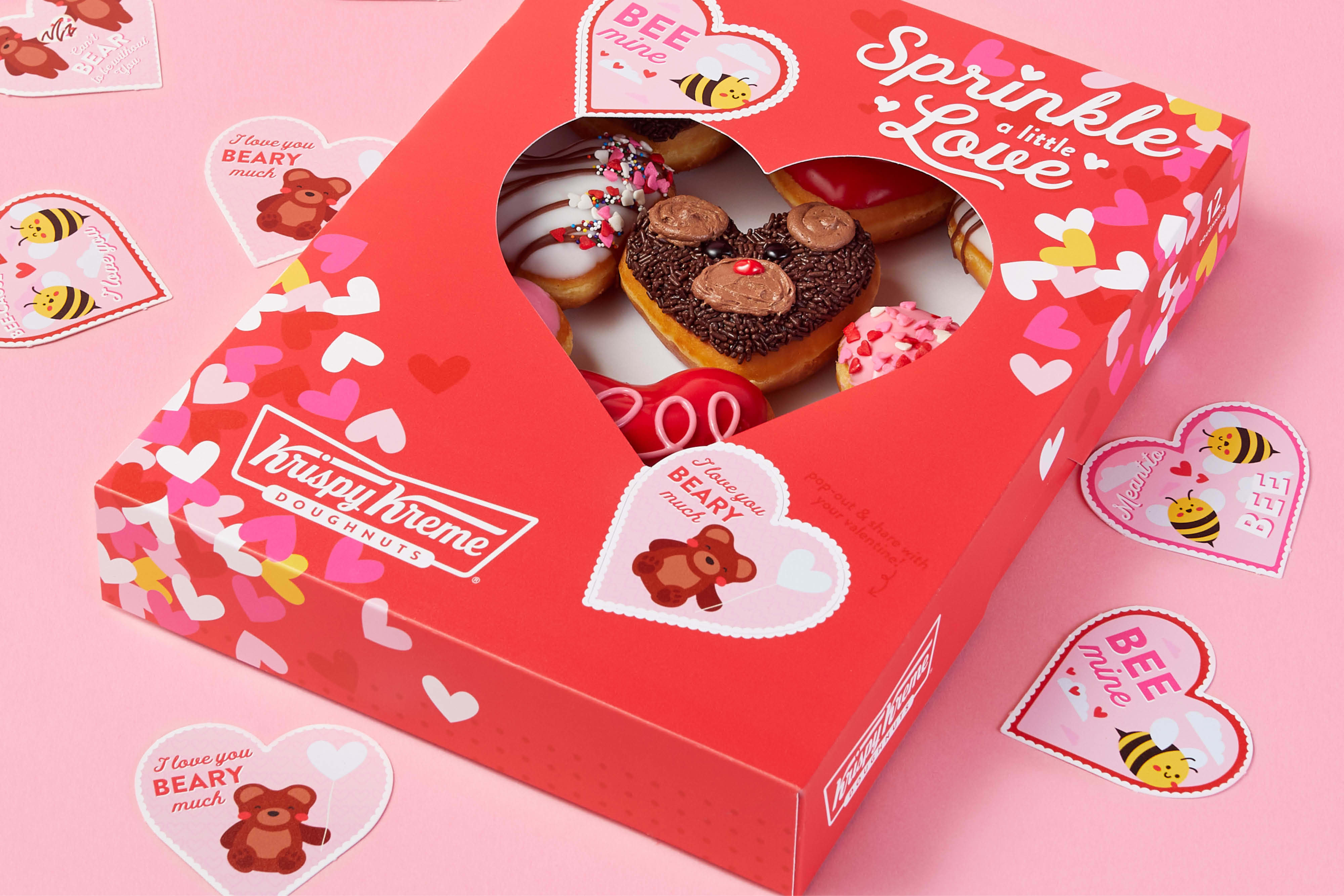 Krispy Kreme Valentine’s Day doughnut collection has everyone buzzing