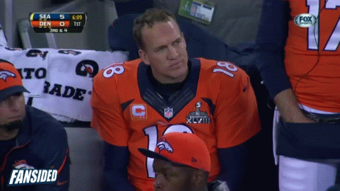 Super Bowl 2014: Peyton Manning is very disappointed (GIF)