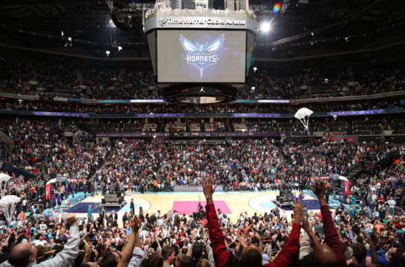 Jordan unveils new Charlotte Hornets logo for next season