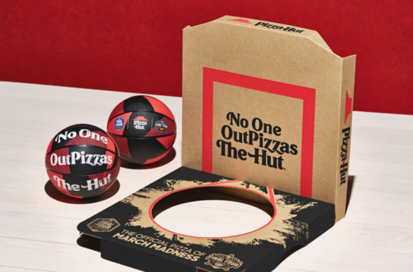 Pizza Hut shoots and scores with the return of its interactive hoop pizza  box