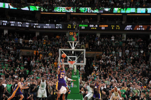 Kobe Bryant on the Celtics