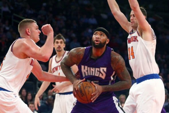 DeMarcus Cousins lead Kings past Raptors, Lakers beat Pistons 97