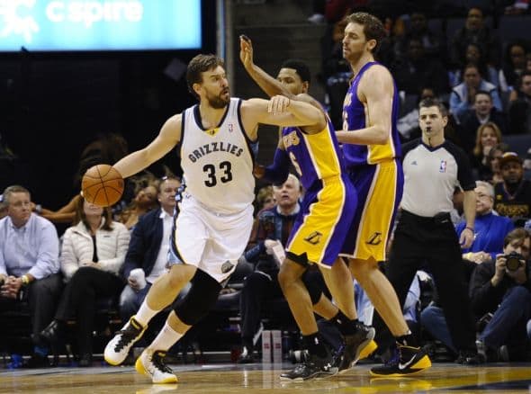memphis grizzles la lakers play by play