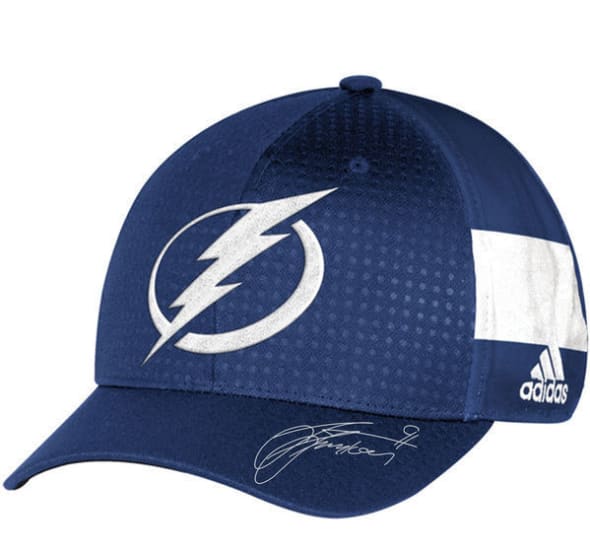 Steven Stamkos Tampa Bay Lightning Autographed Blue Adidas