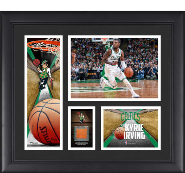 Kyrie Irving Boston Celtics Autographed Black Swingman Jersey - Panini  Authentic