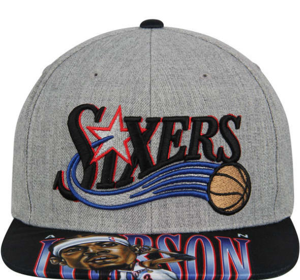 The Answer Dad Hat  Philadelphia 76ers Sixers Allen Iverson