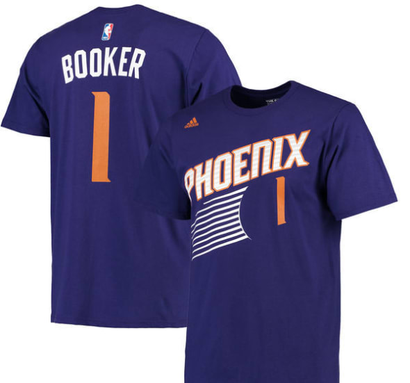 Devin Booker Phoenix Suns NBA Basketball Shirt - Jolly Family Gifts