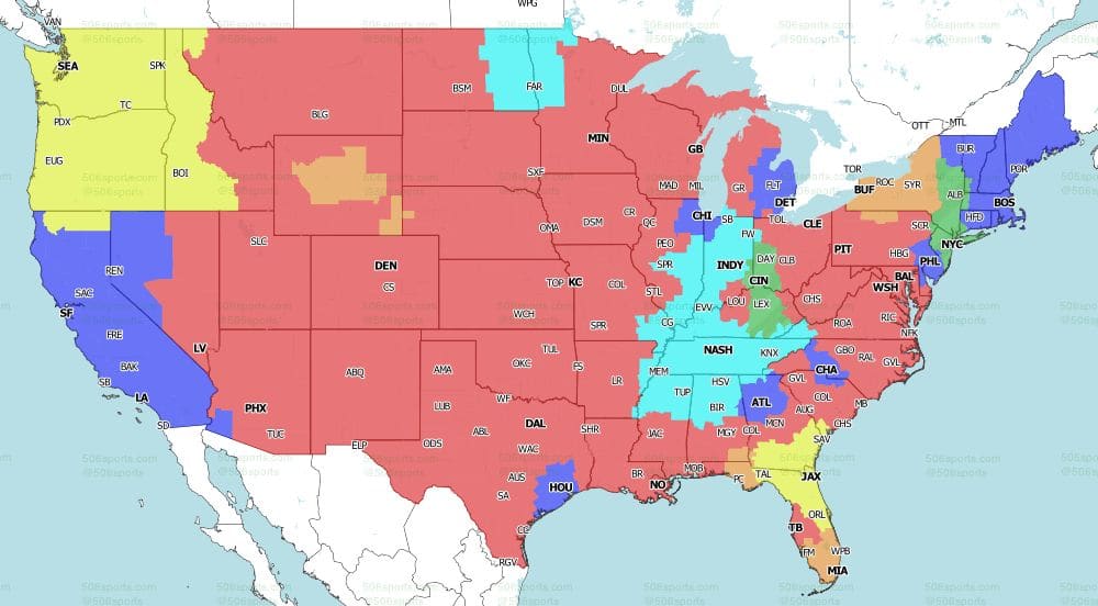 506 sports nfl map week 3 - Cultivated Ejournal Art Gallery