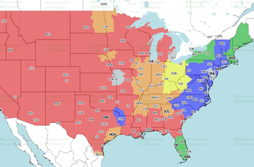 Eagles vs. Commanders: TV broadcast map for Week 3