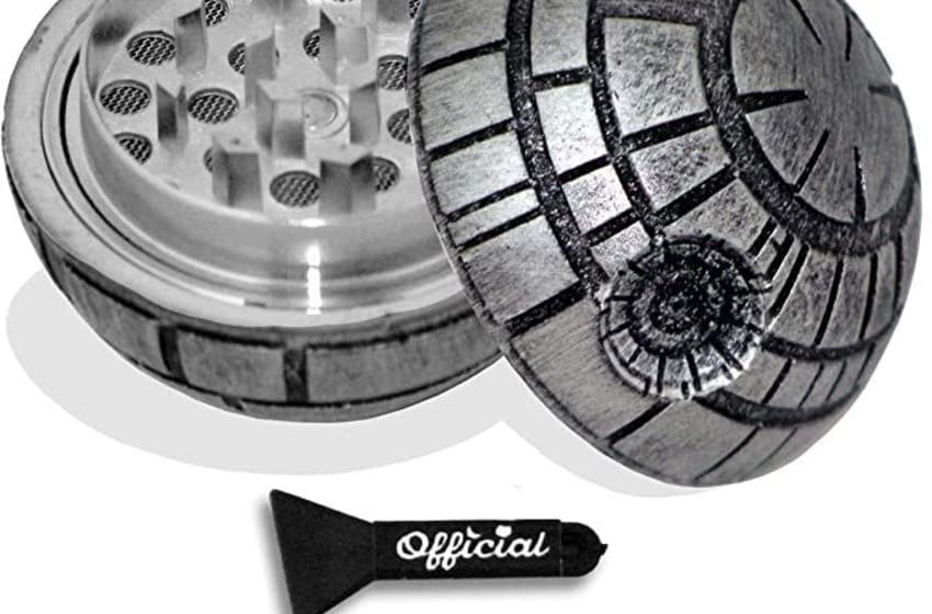 Official Death Star Herb Grinder - Star Wars Grinder With BONUS Scraper