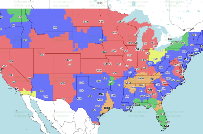 NFL TV Schedule, Coverage Maps for Week 16