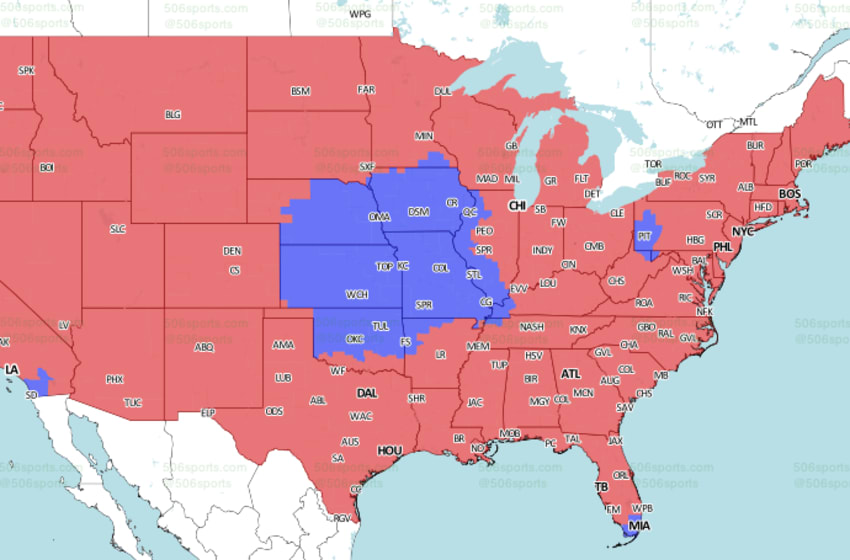 NFL Week 17 TV Schedule, Coverage Maps