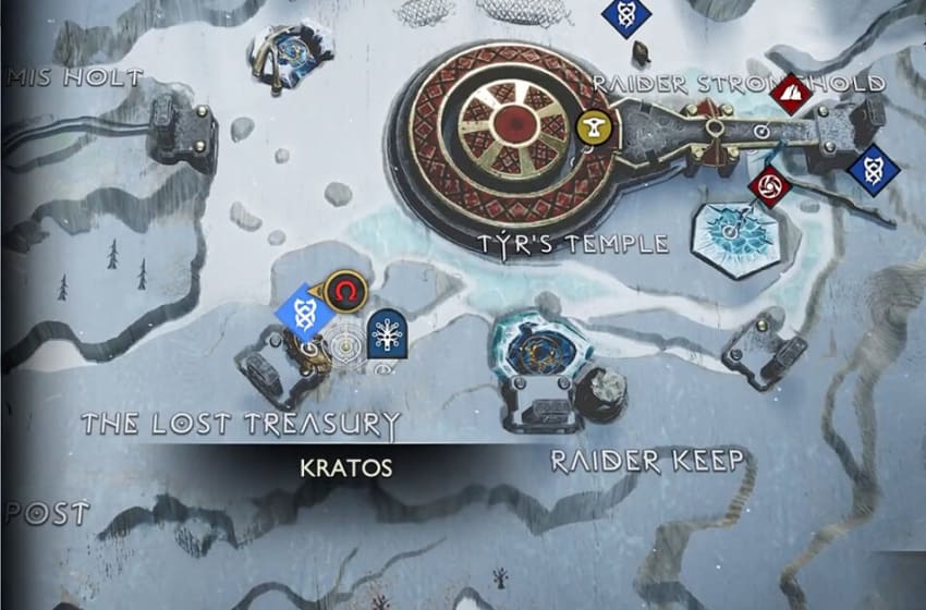 God of War Ragnarok Guide: Onde Encontrar os Mapas do Tesouro, Tesouros -  BR Atsit