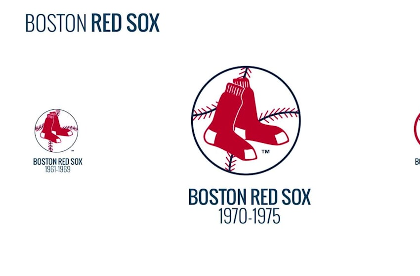 A history of Boston Red Sox logos throughout the years