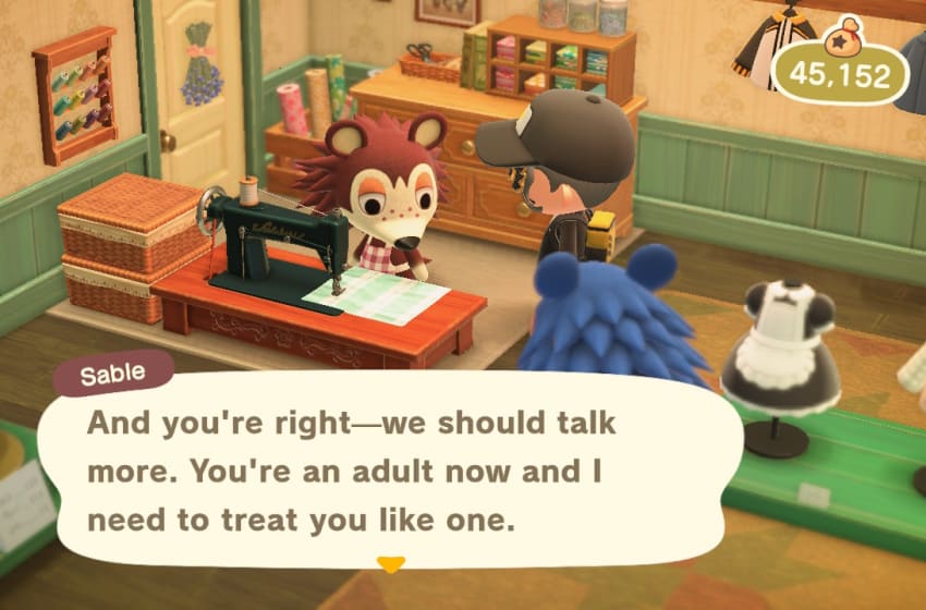 Animal Crossing: New Horizons: How to unlock patterns from Sable