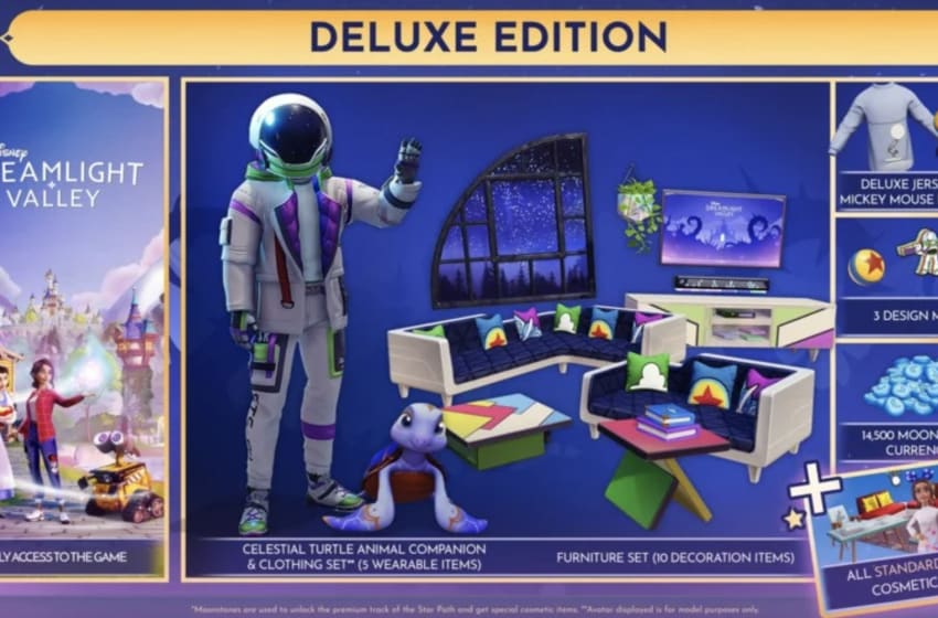 Disney Dreamlight Valley What's in each of the Founder's Pack Editions?