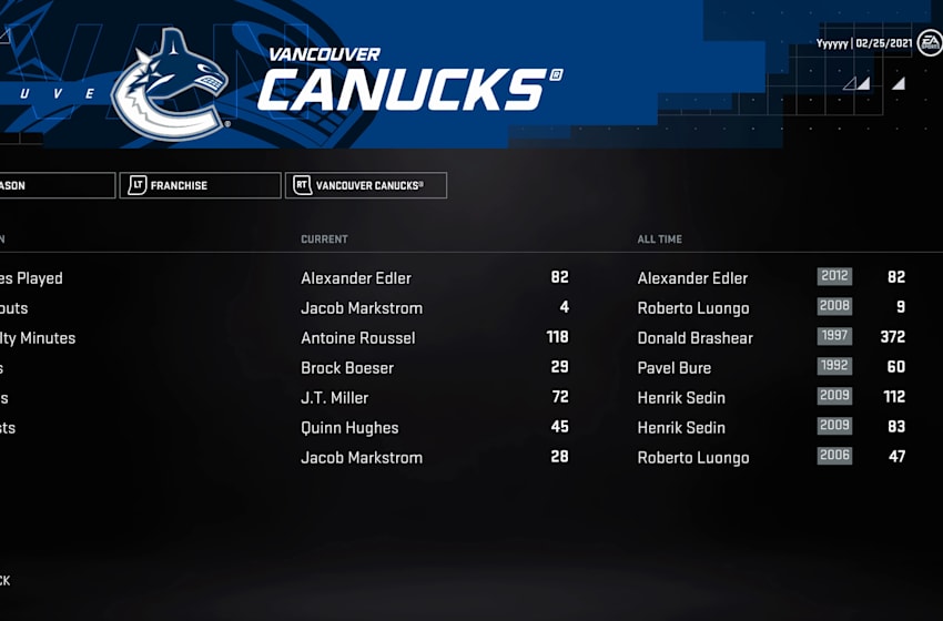 nhl 21 online franchise