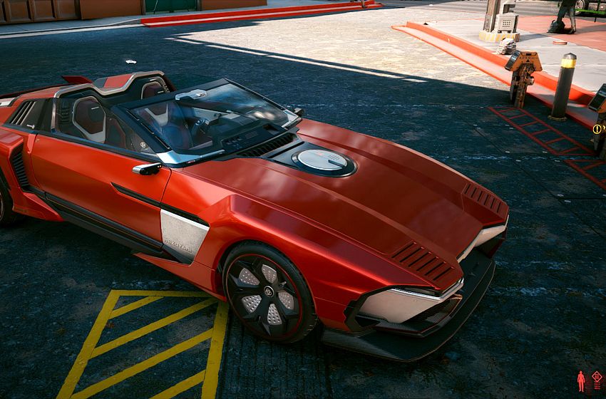 Cyberpunk 2077 тюнинг авто
