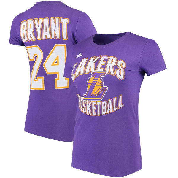 Kobe Bryant Los Angeles Lakers adidas Black Mamba Nickname and