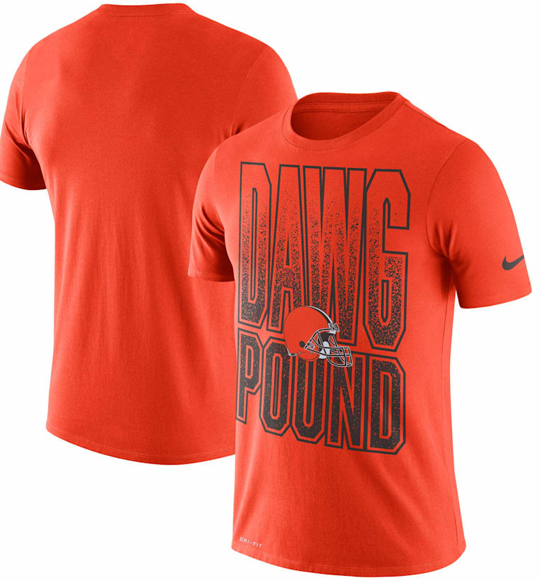 cleveland browns dawg pound hoodie nike