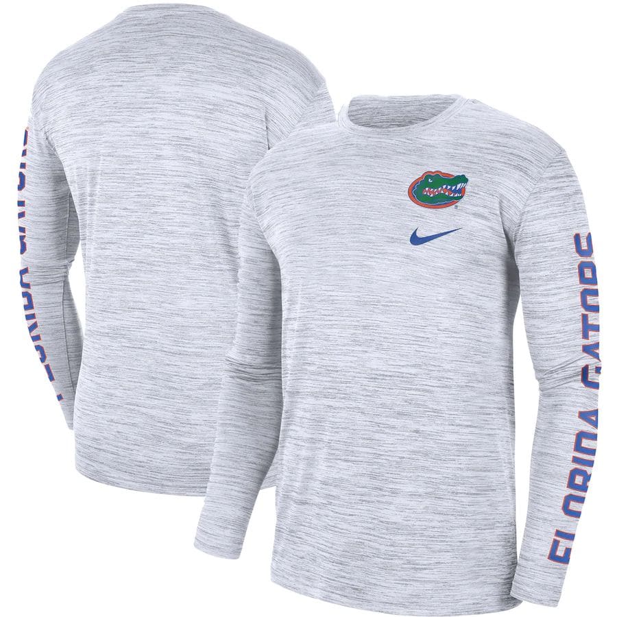 Jordan Brand Florida Gators Basketball Shooting Raglan Long Sleeve T-Shirt White, 2X-Large - NCAA Men's Tops at Academy Sports