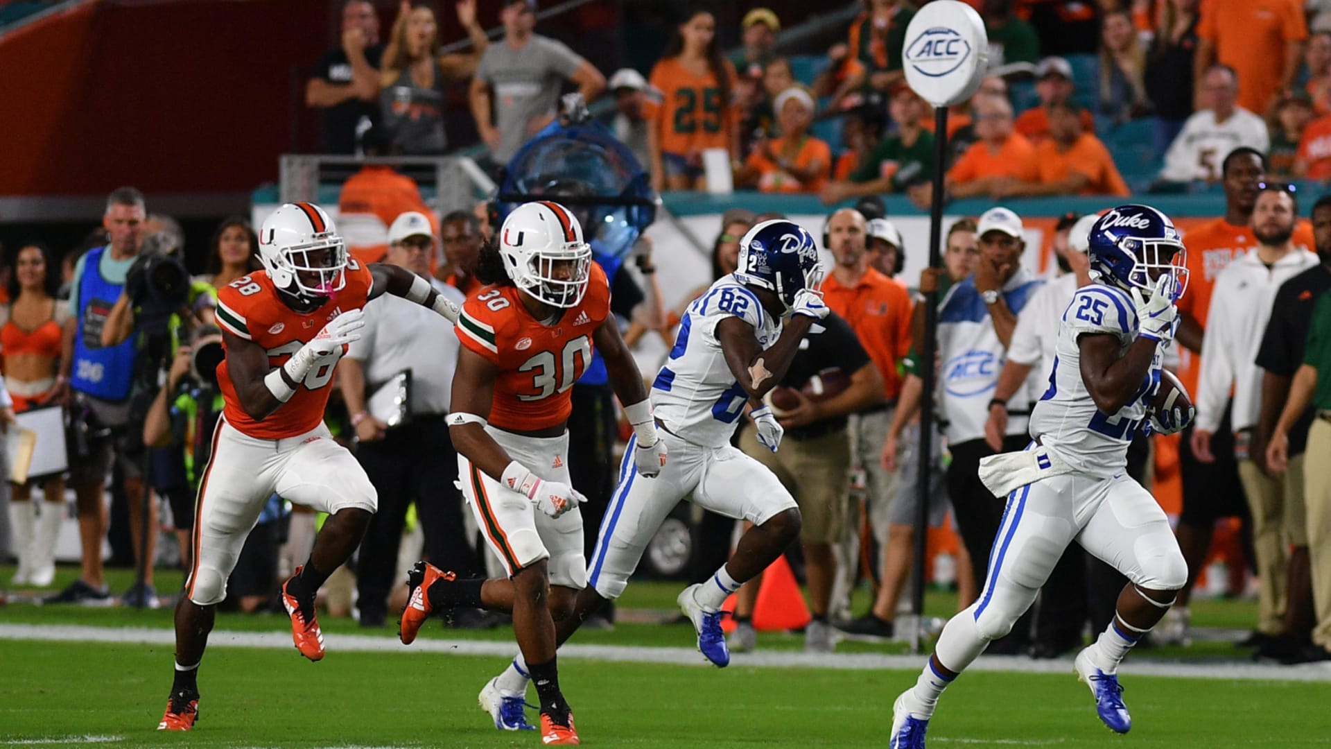 Duke and Miami to close out regular season with afternoon kickoff