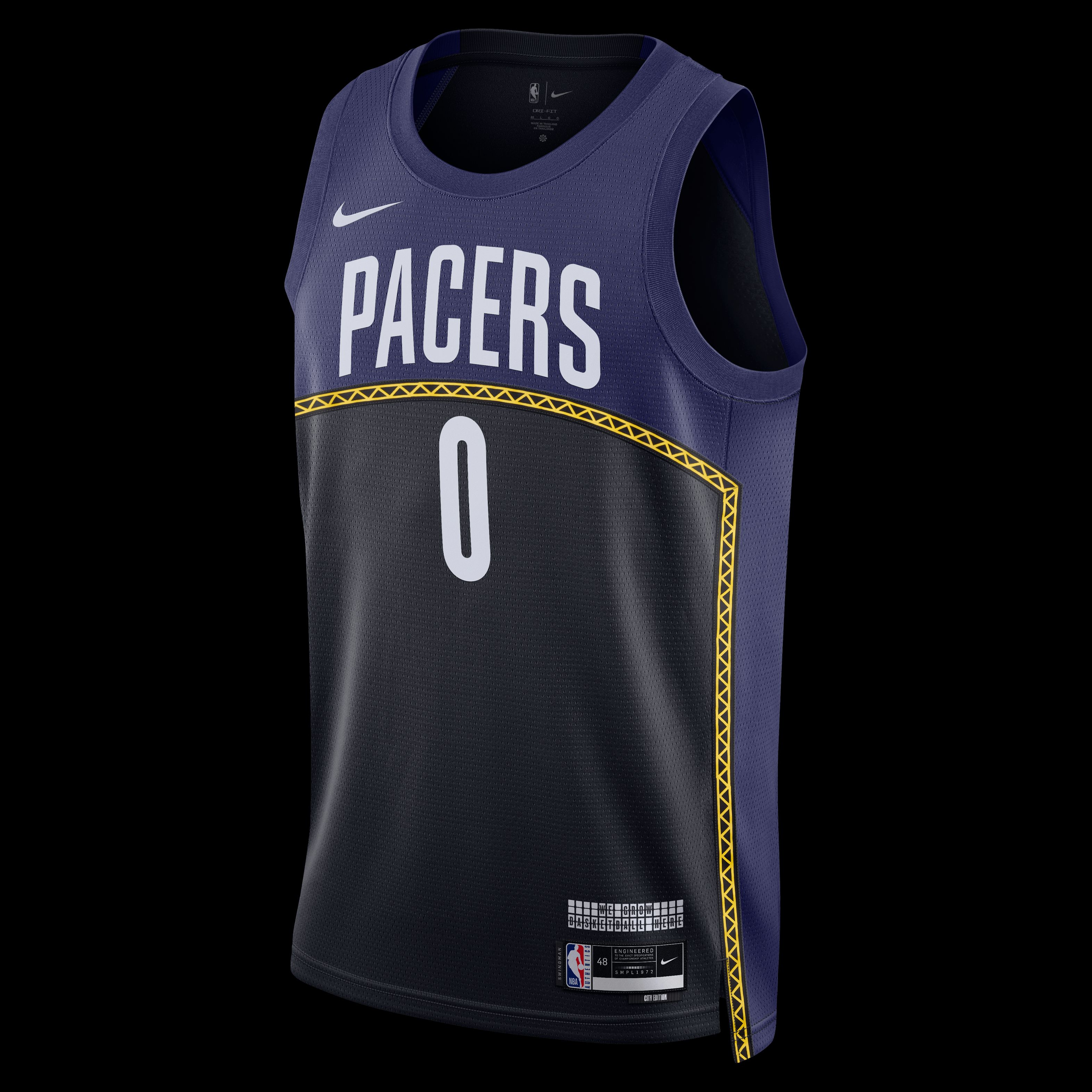 Indiana Pacers unveil new Nike uniform, court, motto