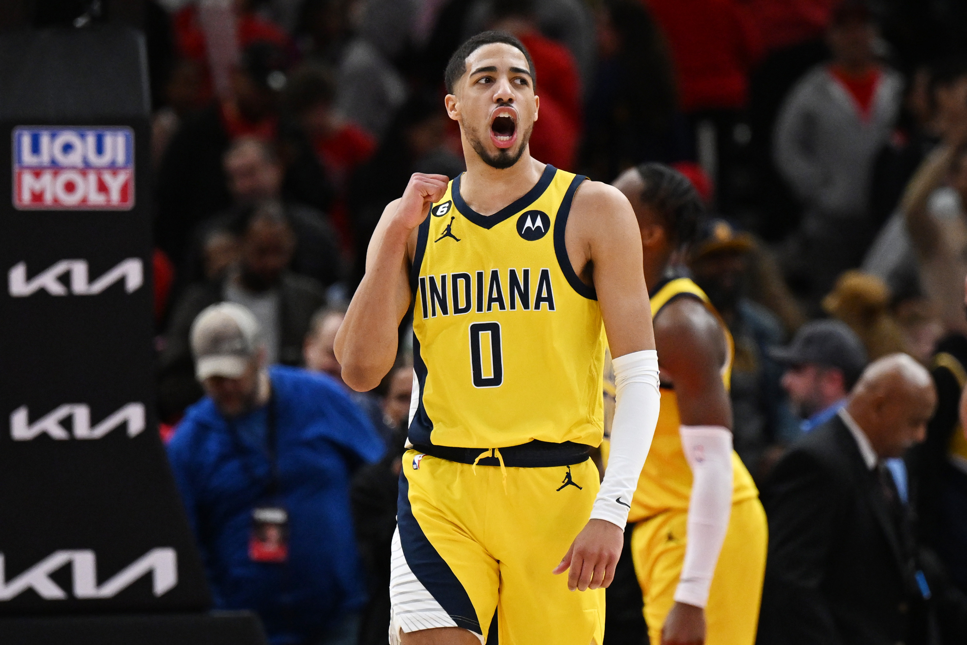 Indiana Pacers on X: Tyrese Haliburton is leading the league in