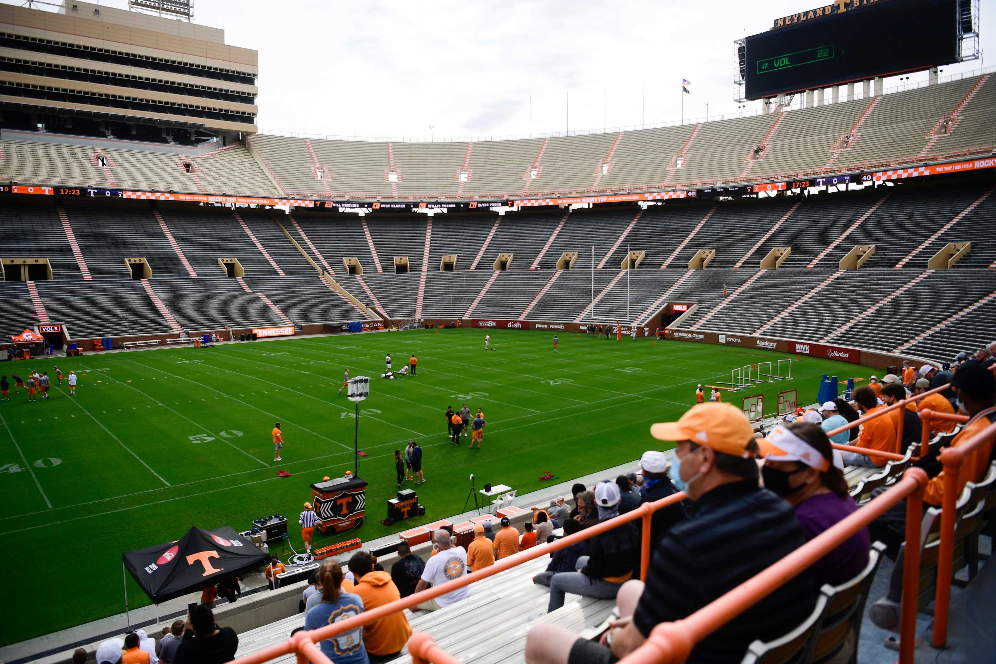 Tennessee football Vols 2021 spring game live stream, time, TV, radio